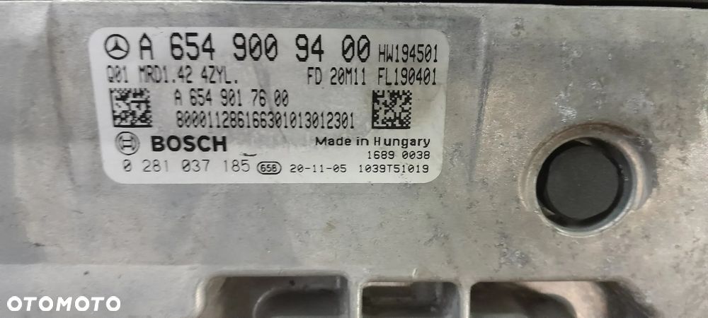 MERCEDES SPRINTER W907 W910 2.0 CDI STEROWNIK SILNIKA - 2