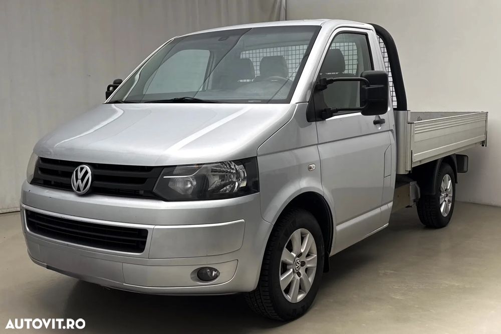 Volkswagen transporter facelift, pickup , 2.0 tdi, 102 cp, manual, NAVI, CLIMA, Euro 5, 211.426 km, cruise control,  10/2012. - 1