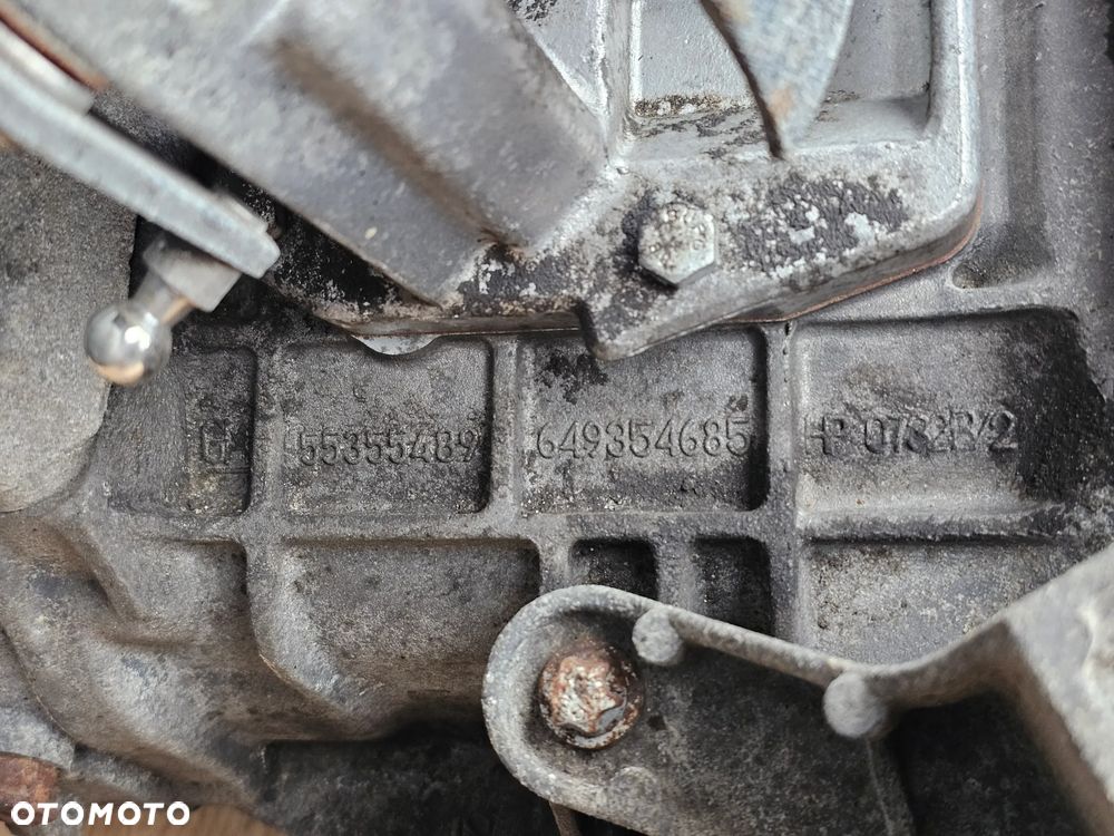 SKRZYNIA BIEGÓW OPEL ZAFIRA B VECTRA C 1.8 Z18XER F17 C394 55355489 649354685 - 8