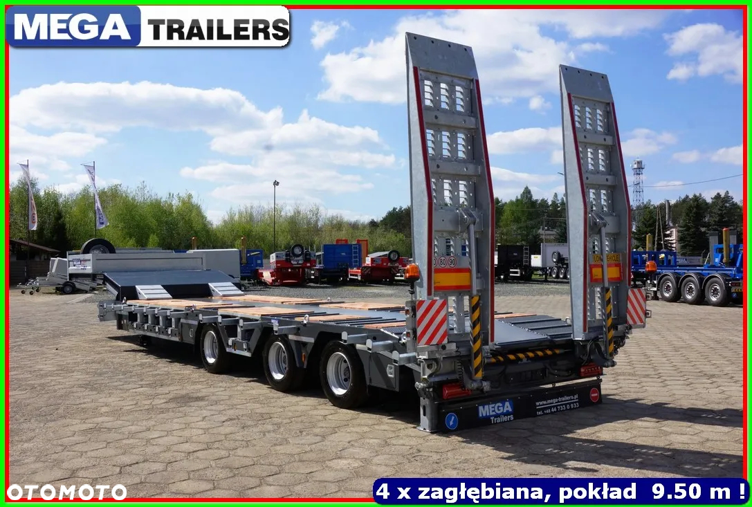 Inny Niskopodwoziowa 4 x ZAGŁĘBIANA, najazdy HYDRULICZNE 3,0 M !!! - 3