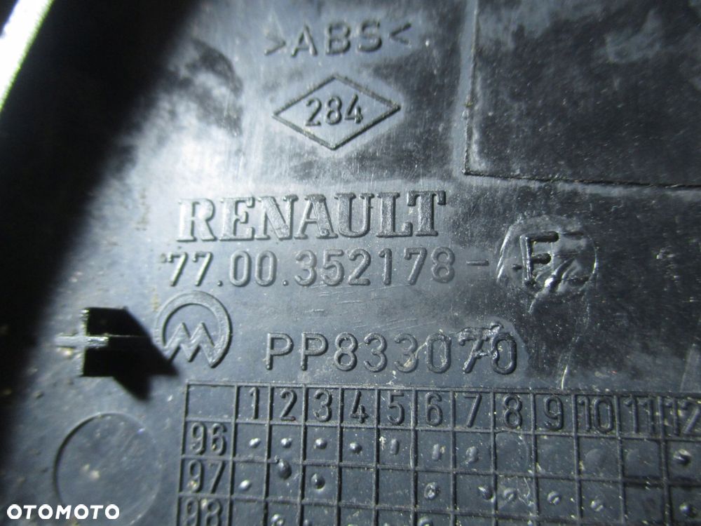 trójkąt osłona lusterka prawego renault master movano ii 03-10 - 5