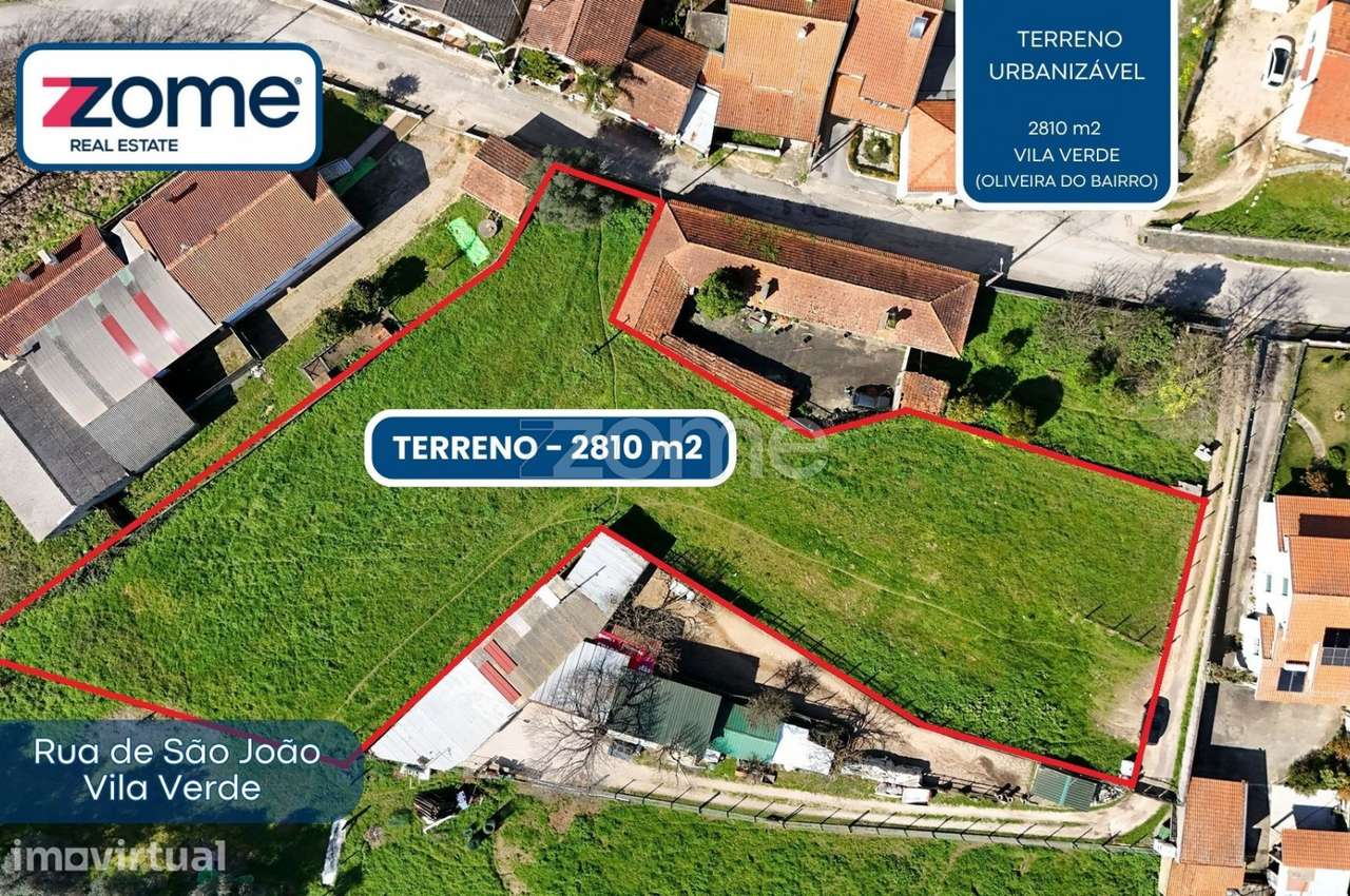 Terreno Urbanizável em Vila Verde – Excelente Localização - Grande imagem: 2/20