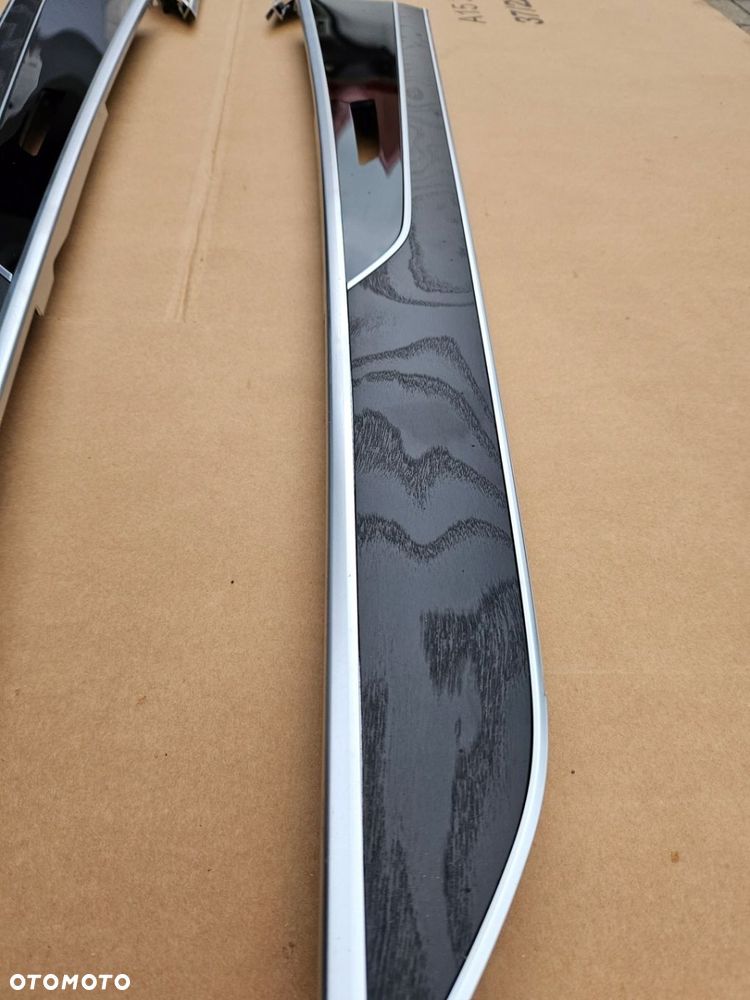 AUDI A8 D5 4N LONG DEKORY LISTWY DRZWI KOMPLET PRZÓD TYŁ PRAWY LEWY - 3