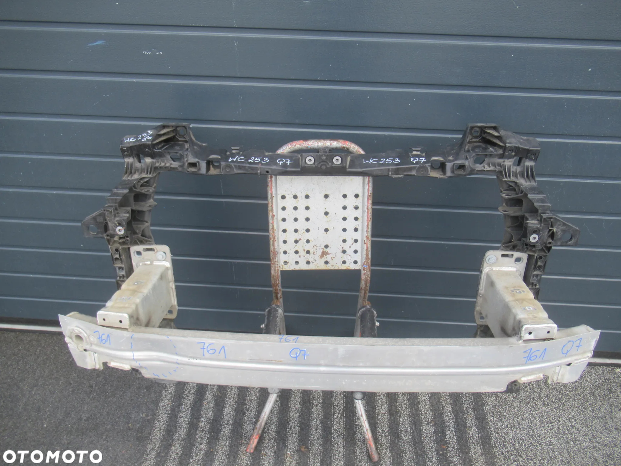 BELKA PAS WZMOCNIENIE CZOŁOWE PRZEDNIE AUDI Q7 II LIFT 4M0 4M0805594 4M0807109C 2019 - 2