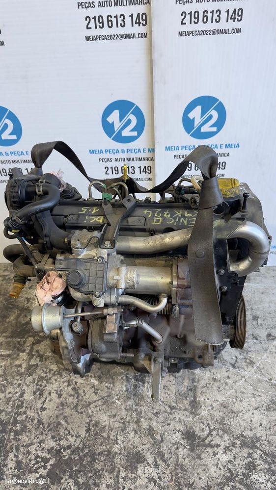Motor 1.5 Dci Renault Megane K9K724 - 2