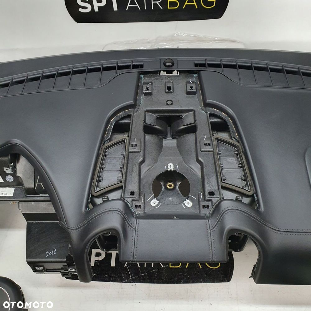 PORSCHE CAYENNE II 7P LIFT DESKA ROZDZIELCZA KONSOLA KOKPIT PULPIT PODUSZKI AIRBAG AIR BAG PASY KIT SET - 3