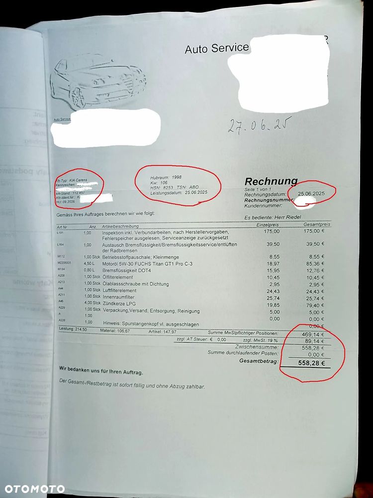 Kia Carens 2.0 CVVT Automatik EX Top - 36