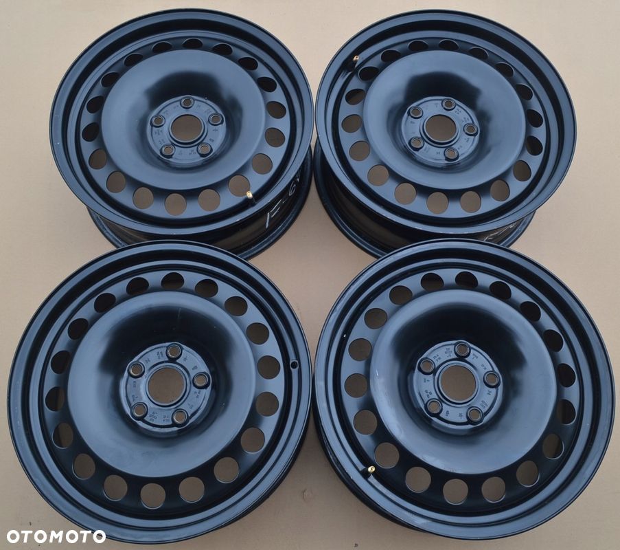 FELGI STALOWE VW SKODA AUDI SEAT 5x112 6,5J17 ET 38 x4szt F-625 - 1