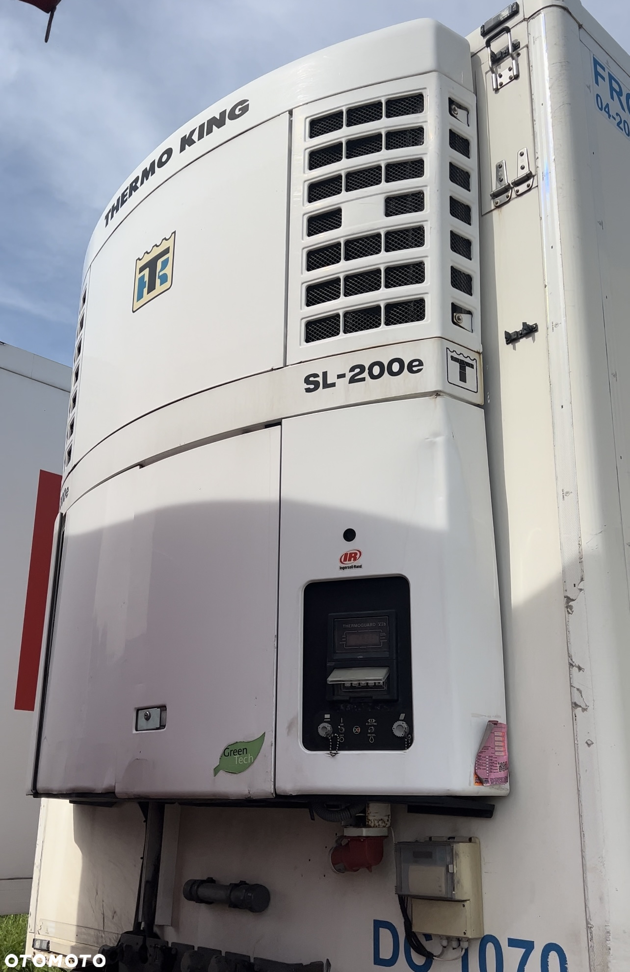 Agregat THERMOKING SL200e Drzwi Rama chłodni Krone-Schmitz Zbiornik Łapy Zderzak Kontener Paleciara -Osie Saf, Rama - 4