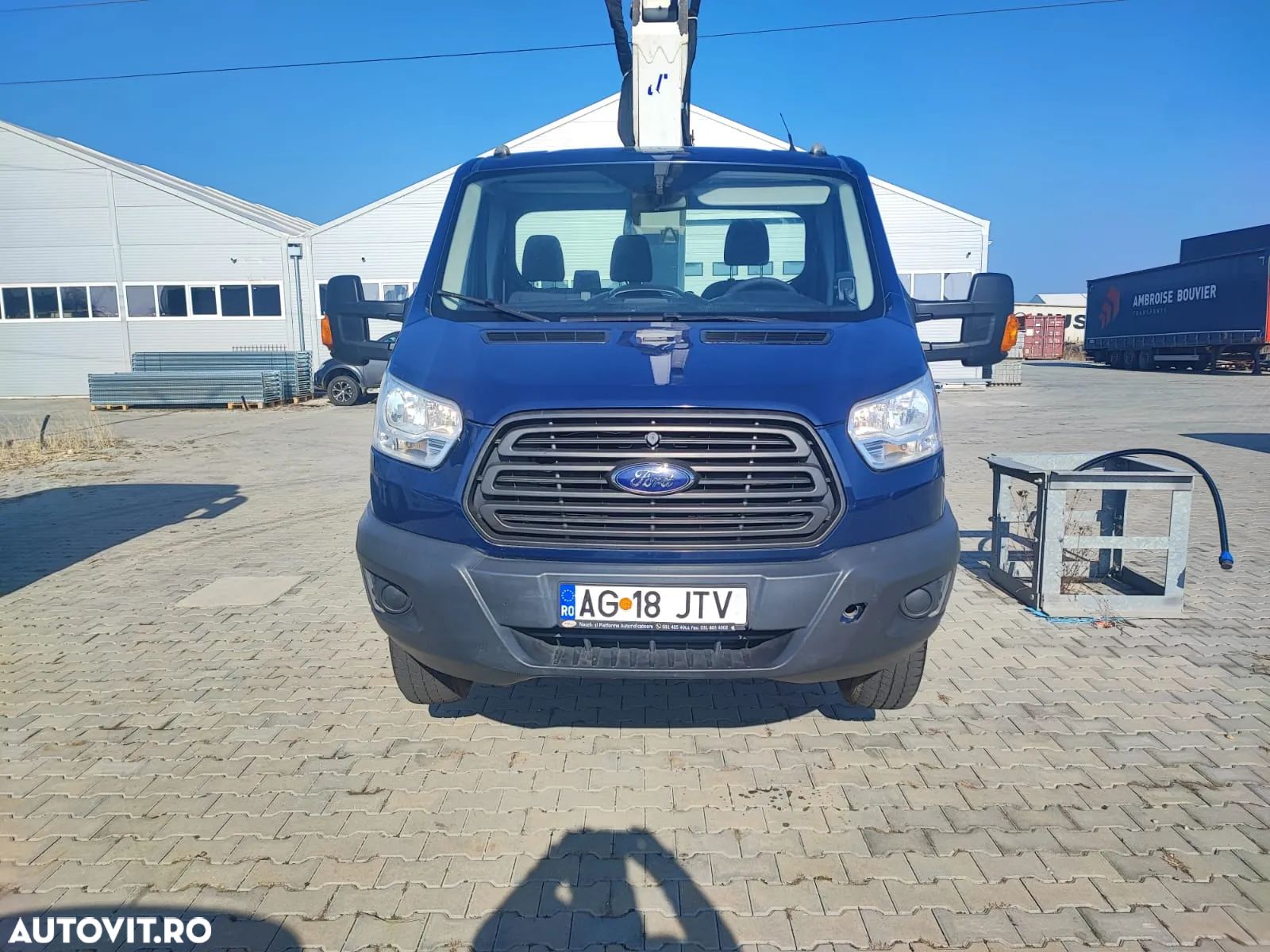 Ford Transit 4x4 echipat cu nacela Oil Steel de 14M - 1