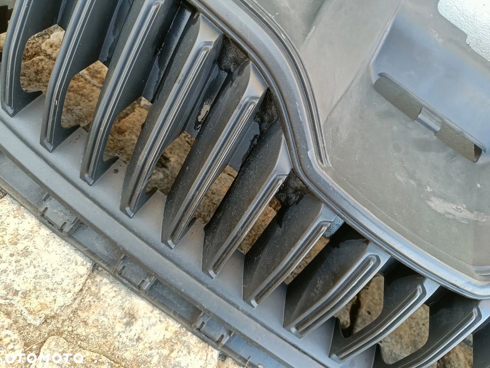 Grill Skoda Fabia 3 III Atrapa Chłodnicy Kratka  6V0853653A - 9