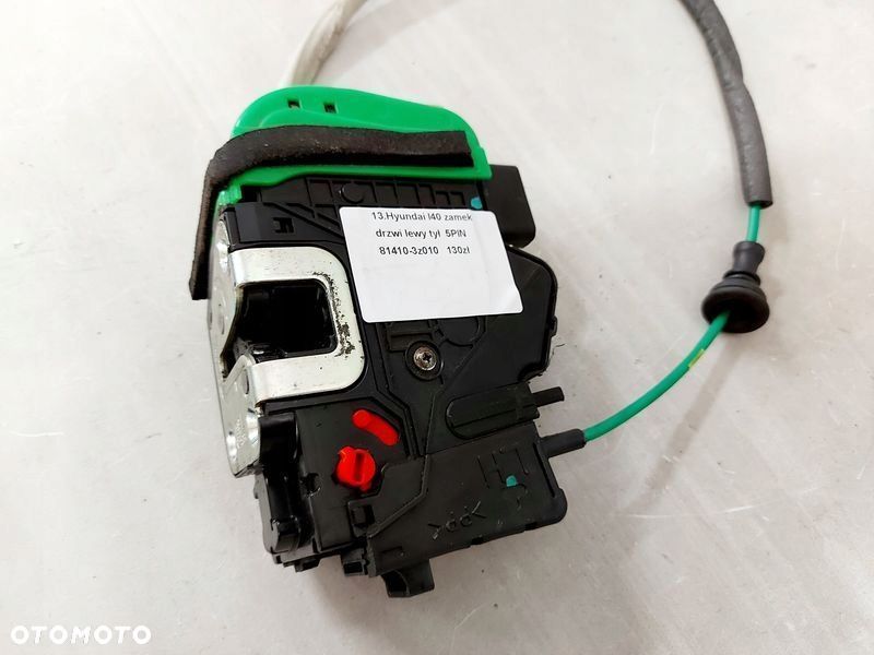 hyundai i40 zamek drzwi lewy tył tylny 5 pin 81410-3z010 - 3