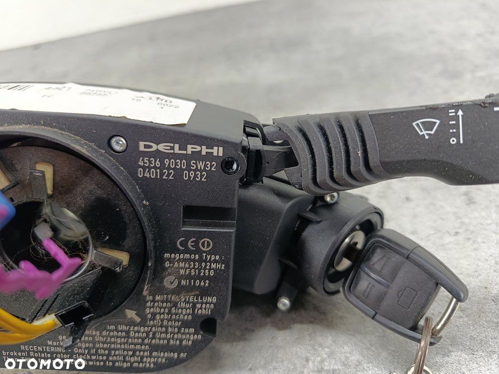 PRZEŁĄCZNIK ZESPOLONY OPEL VECTRA C 13165350EC 45369030  DELPHI 1.6 16V - 3