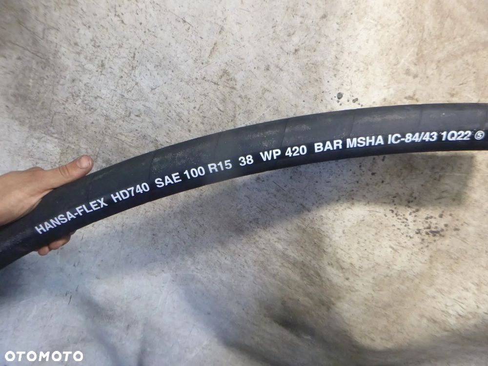 wąż hydrauliczny hansa flex 2m x 3,5cmx6cm hd740 sae100 r15 38 wp420 ic-84 43 - 2