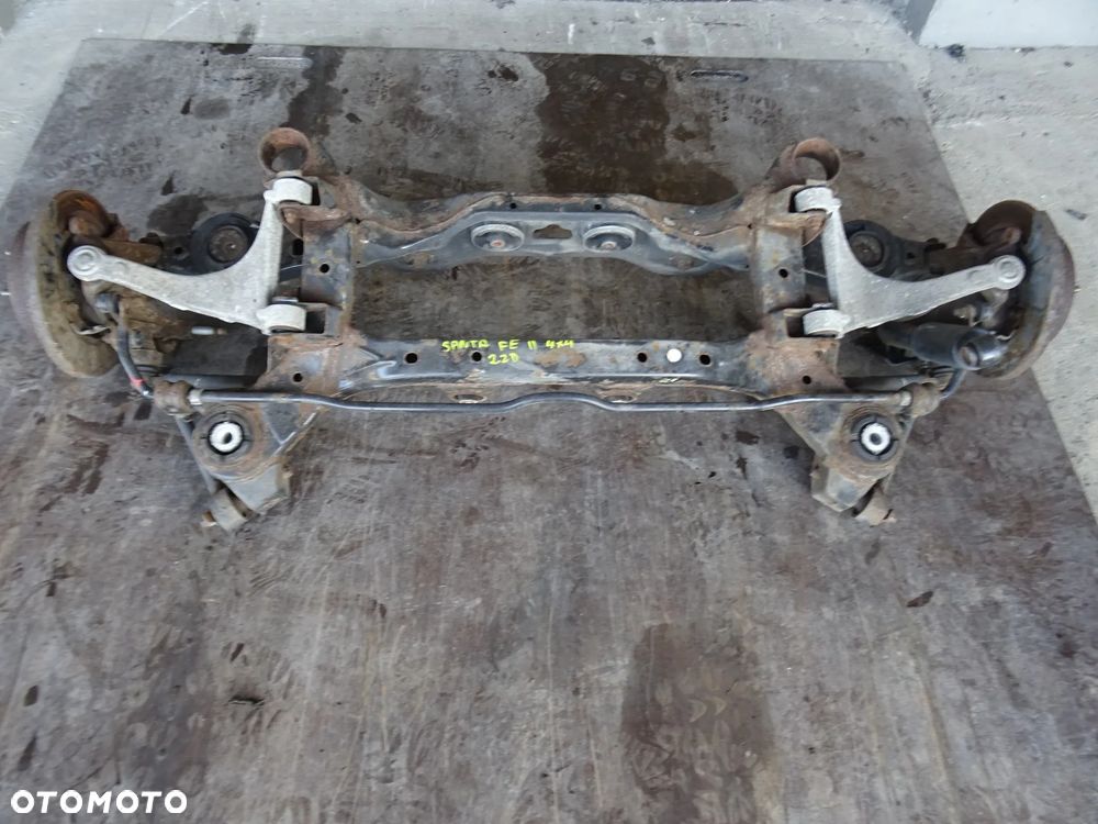 HYUNDAI SANTA FE II 06-10 2.2 CRDI BELKA ZAWIESZENIA TYŁ TYLNA - 5