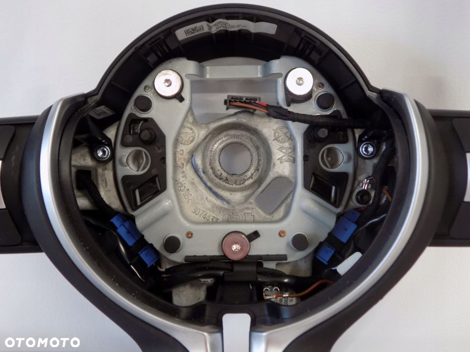 BMW F80 F82 F87 KIEROWNICA SKÓRA ŁOPATKI M PAKIET - 3