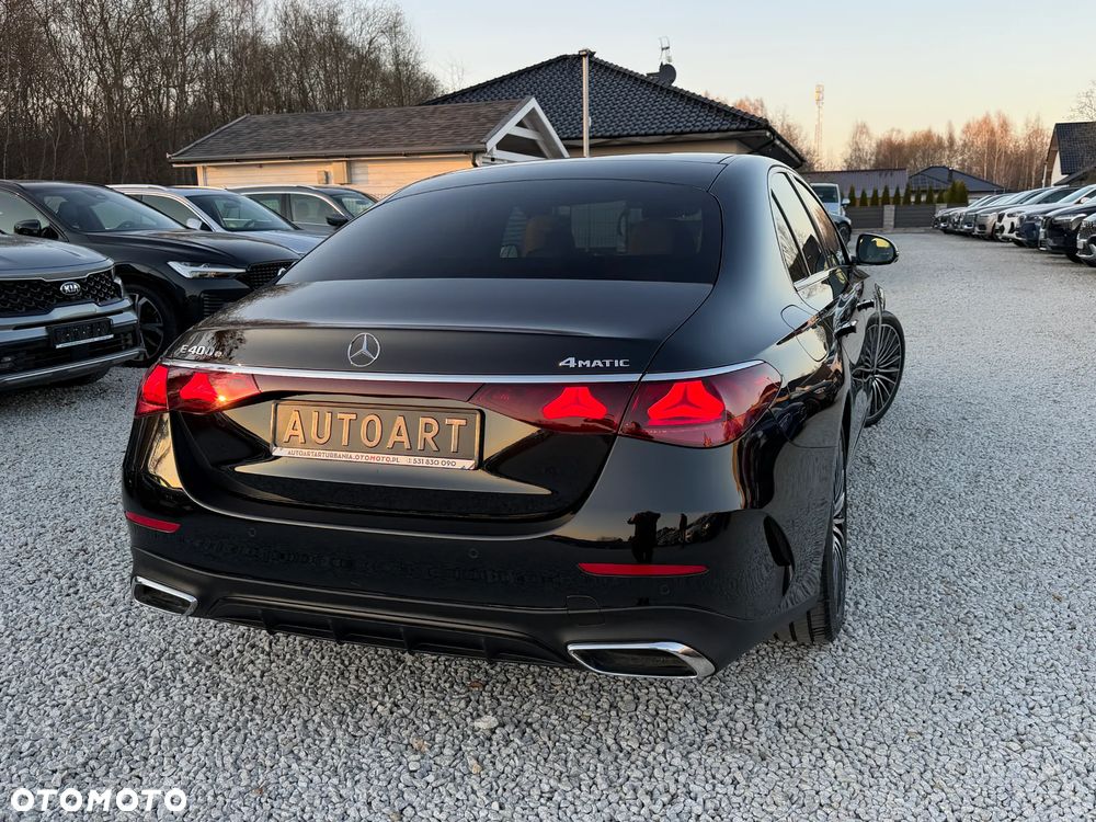 Mercedes-Benz Klasa E 400e 4Matic 9G-TRONIC - 15