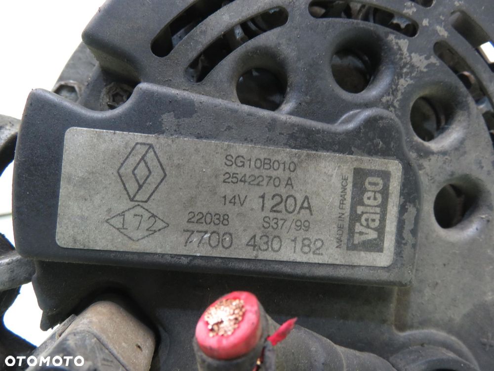 ALTERNATOR RENAULT LAGUNA I 1.9 dTi 7700430182 - 7
