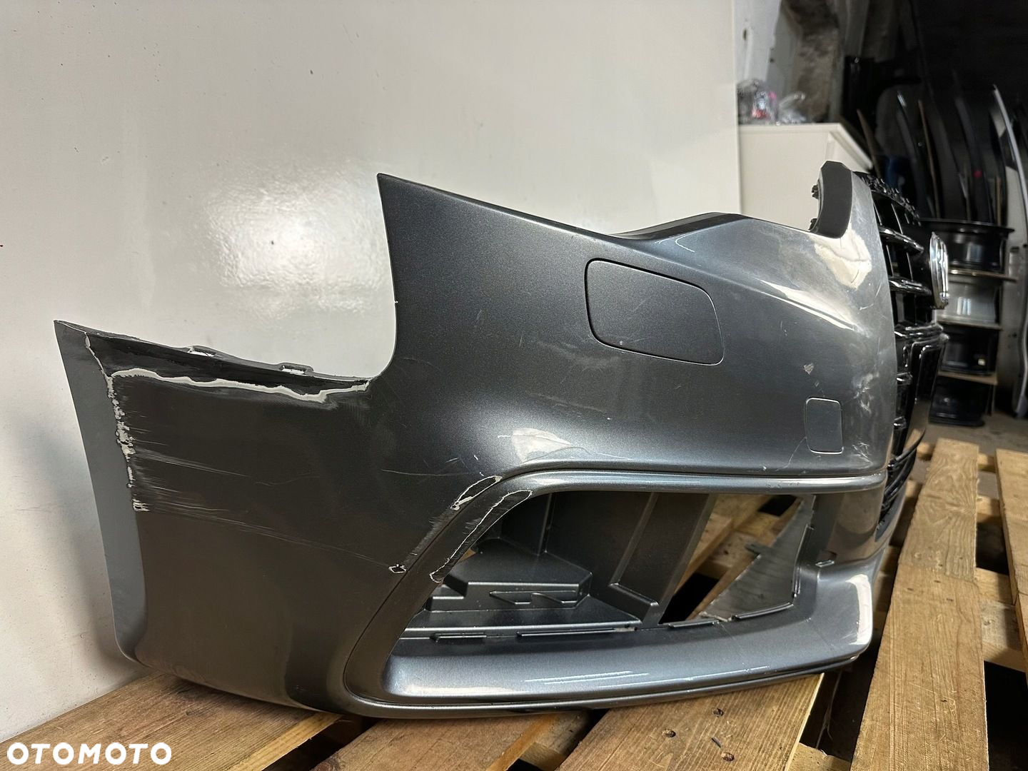 ZDERZAK PRZÓD PRZEDNI AUDI A5 I 1 8T 8T0 LIFT FL S-LINE 8T0807437AM  GRILL - 3