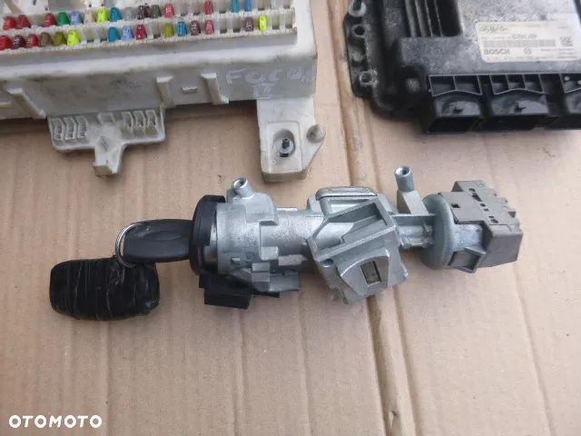 ZESTAW STARTOWY KOMPUTER STACYJKA IMMOBILIZER FORD FOCUS MK2 1.6 TDCI - 16