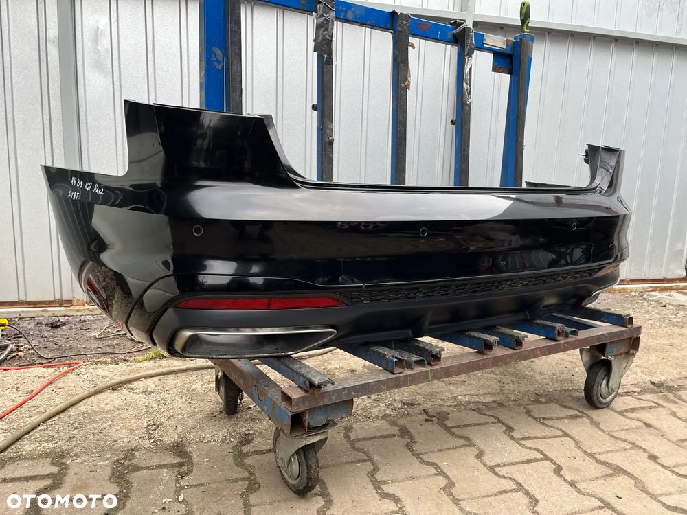 ZDERZAK TYŁ AUDI A4 B9 LIFT SEDAN S LINE  PDC LY9T - 5