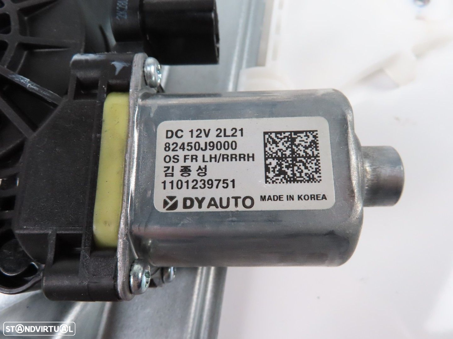 Elevador da Porta com Motor Direito/Trás Usado / Original HYUNDAI KONA / KAUAI (... - 4
