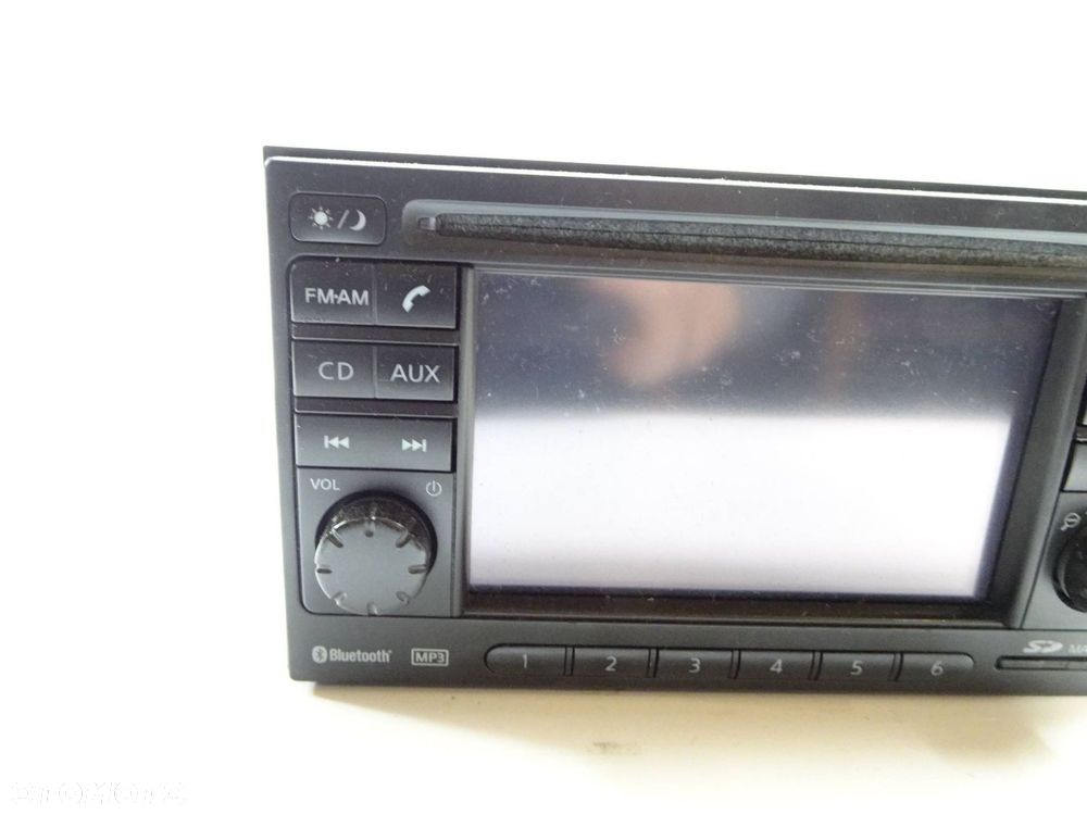 radio cd nissan qashqai j10 lift 10-13 r. 7612830052 - 5