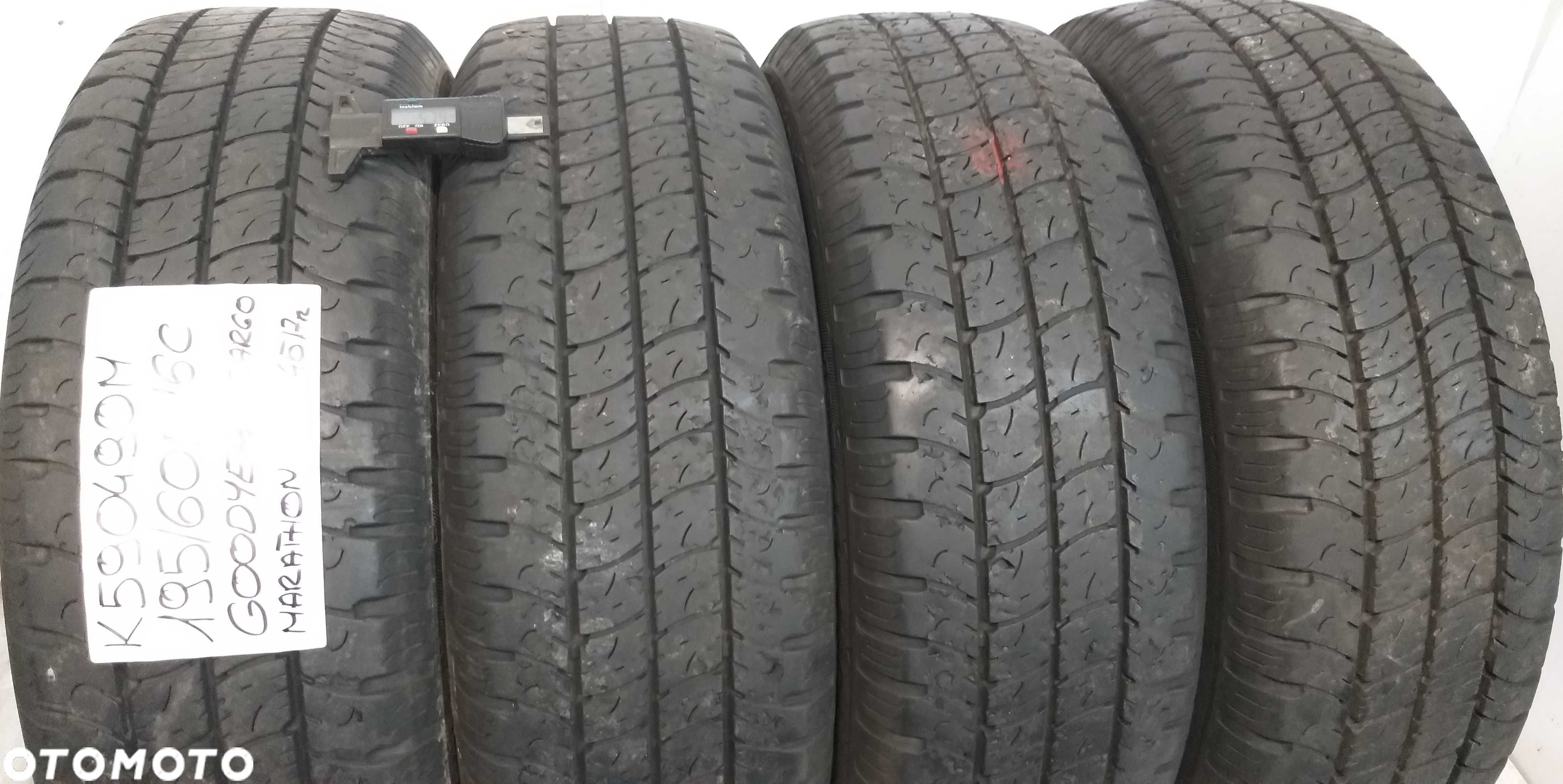 K590490M Komplet 195/60R16C GoodYear Cargo Marathon dot.4517 - 1