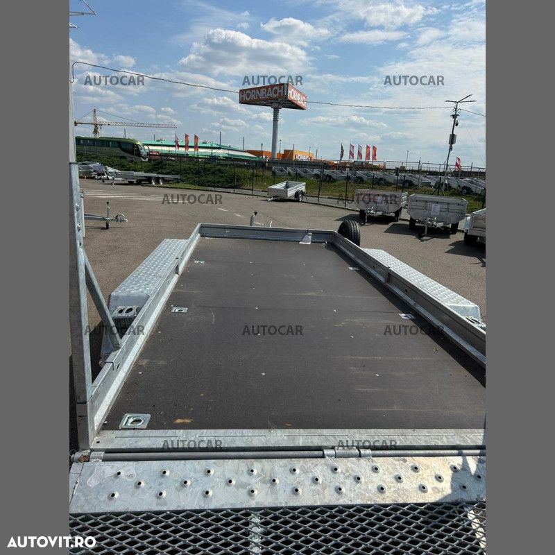 Autocar Platforma,trailer  cu trei axe pentru transport de utilaje  K4535 - 10