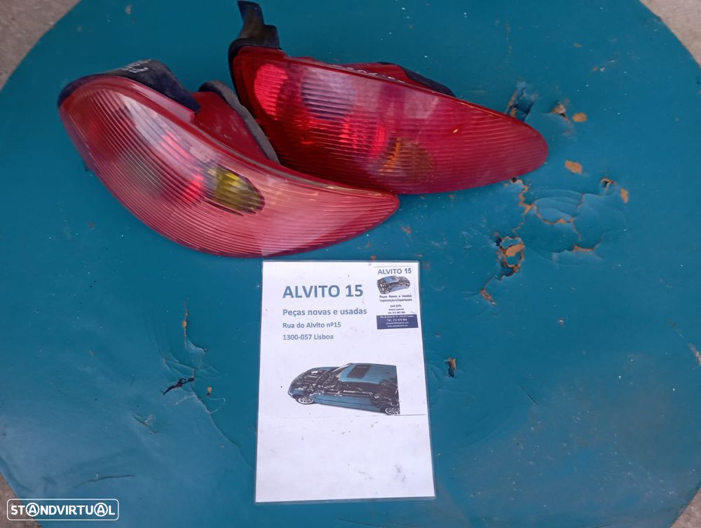 Farolins Peugeot 206 CC 2006 - 1