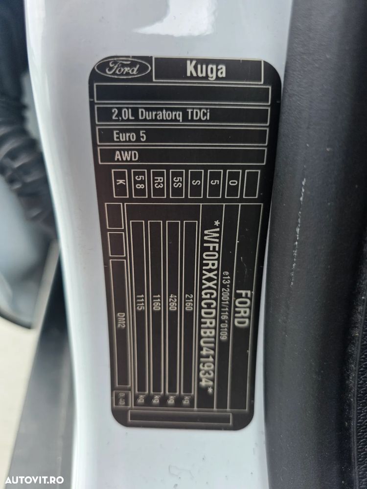 Ford Kuga 2.0 TDCi 4WD Powershift Titanium - 16