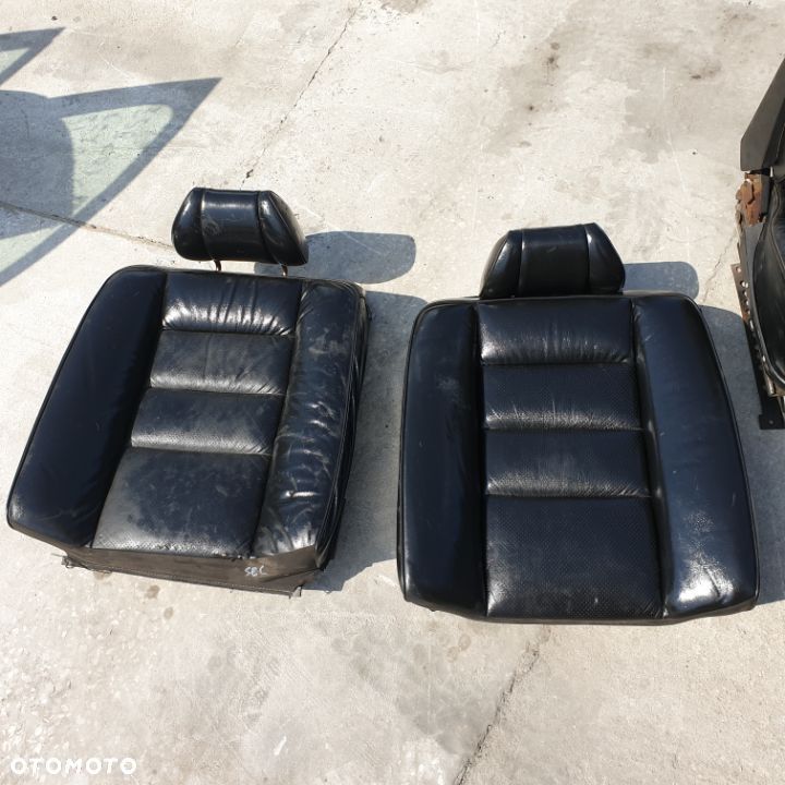 MERCEDES W126 SEC COUPE SEAT FOTEL  FOTELE KANAPA SKORA - 5