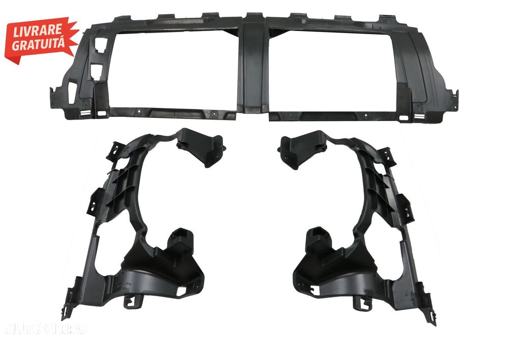 Difuzor Bara Spate cu Ornamente Evacuare Crom Mercedes GLE W167 SUV (2019-Up) GLE - livrare gratuita - 14