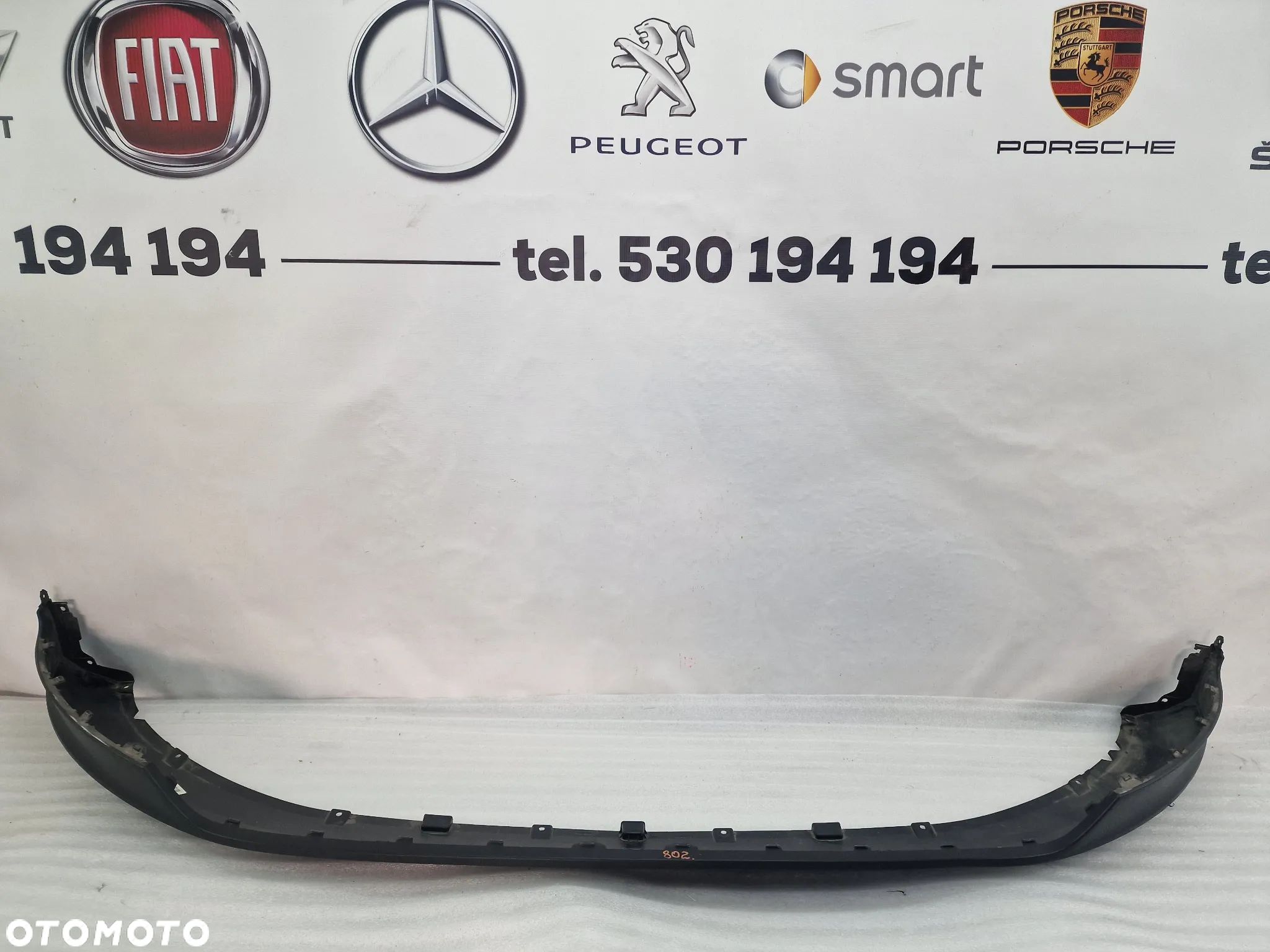 VOLVO POLESTAR SPOJLER ZDERZAKA PRZEDNIEGO PRZÓD , NR 31663678 , NR AUKCJI DT802 - 1