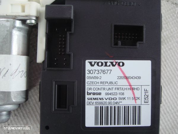 Motor De Elevador Tr Esq Volvo S40 Ii (544) - 3