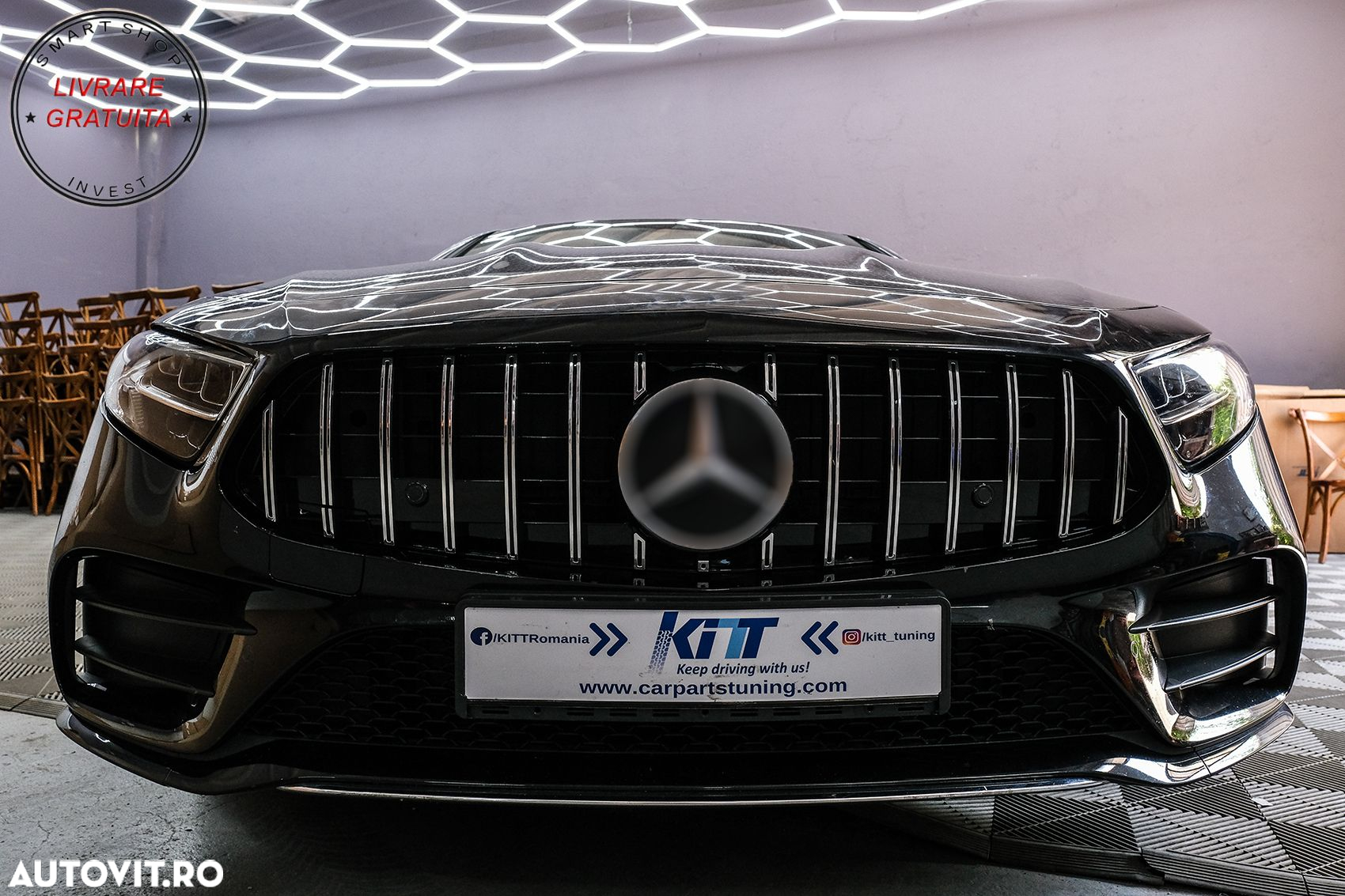 Grila Centrala Mercedes CLS-Class C257 (2018+) GTR Design- livrare gratuita - 13