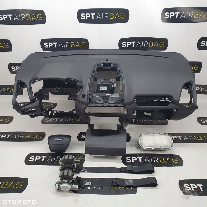 FORD ECOSPORT II DESKA ROZDZIELCZA KONSOLA KOKPIT PULPIT PODUSZKI AIRBAG AIR BAG PASY KIT SET - 1