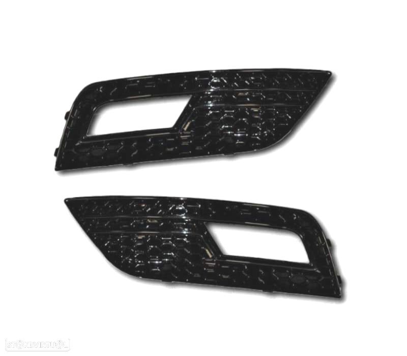 GRELHA AUDI A4 B8.5 12- LOOK RS4 PRETO - 2