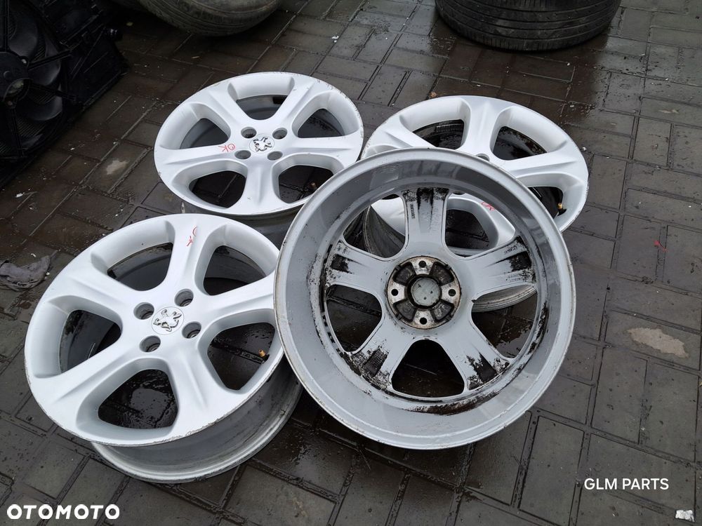 peugeot 308 i 3008 felgi aluminiowe 18" 9685121480 7,5j et29 4x108 - 16