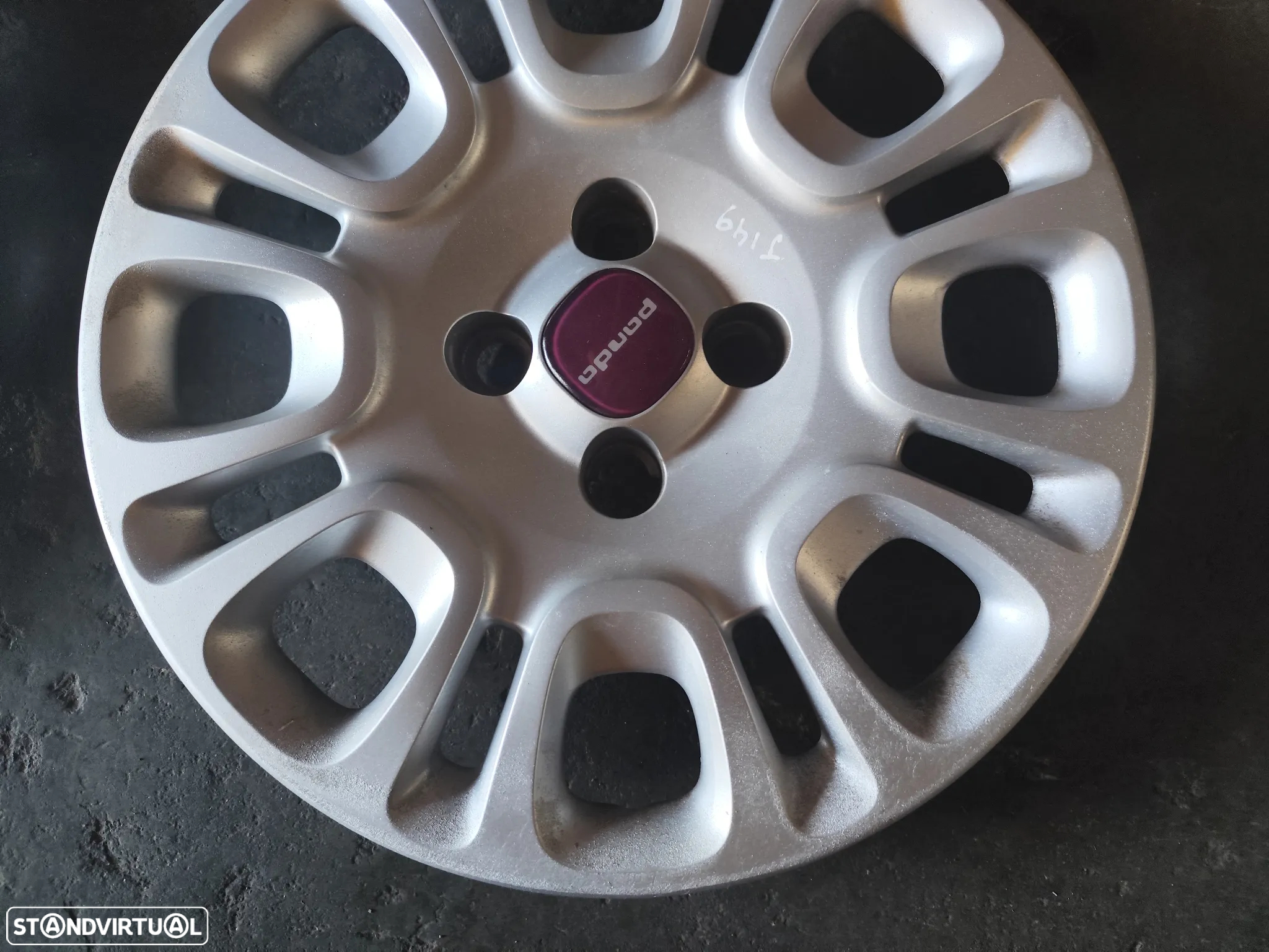 FIAT PANDA TAMPÃO DE JANTE 15 (UNIDADE) - J149 - 4
