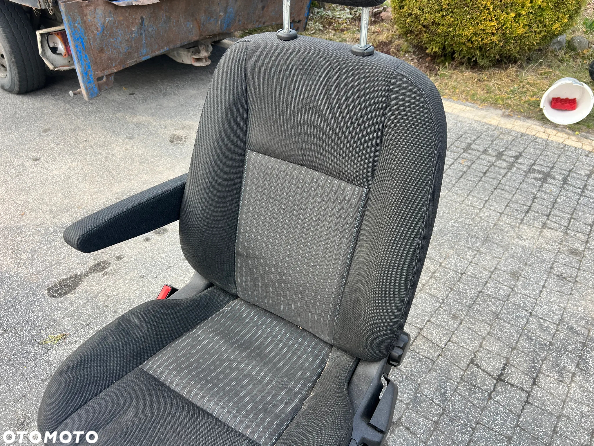 FOTEL KIEROWCY FORD TRANSIT MK8 PODGRZEWANY - 6