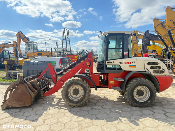 Terex TL120 7 ton, szufla z dociskaczem, szybkozłącze hydrauliczne , długie ramię long