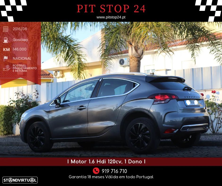 DS DS4 Crossback 1.6 BlueHDi So Chic - 1