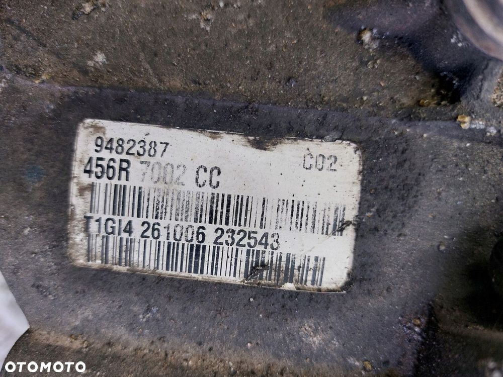 Skrzynia biegów Manualna Volvo V50 2,0 D 136 KM 04-12 9482387 456R7002CC - 2