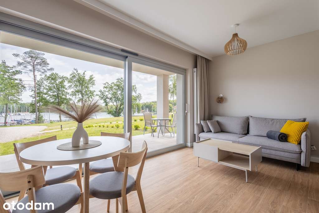 Apartament w Marinie Stranda Giżycko z widokiem na Jezioro Kisajno