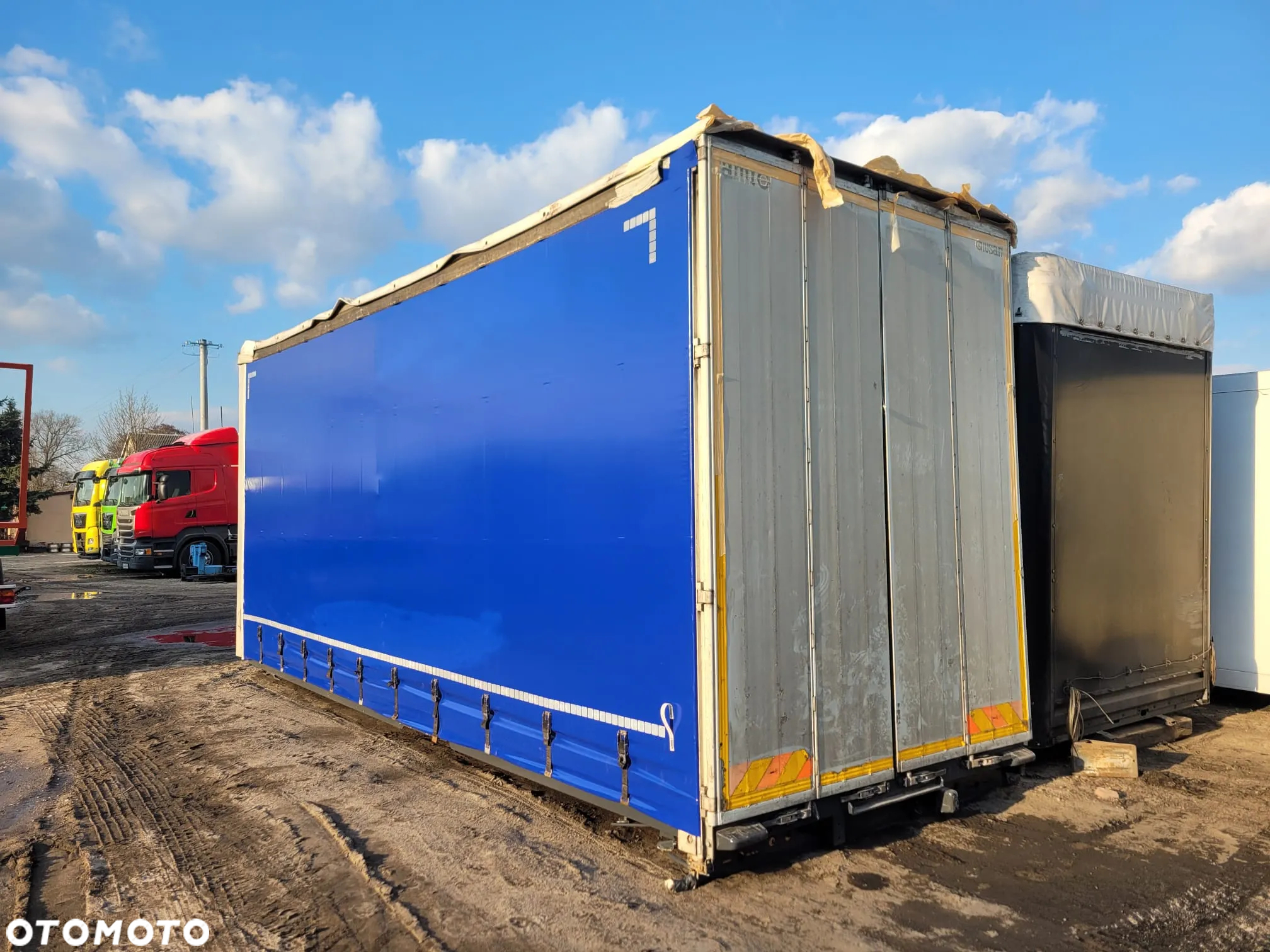 Samro Zabudowa Firana Jumbo 7,5 Krone/Wecon 18 palet - 2