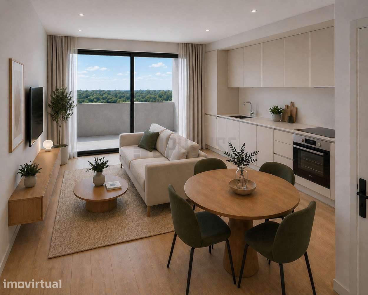Apartamento T1 em Construção - Tondela - Grande imagem: 3/5
