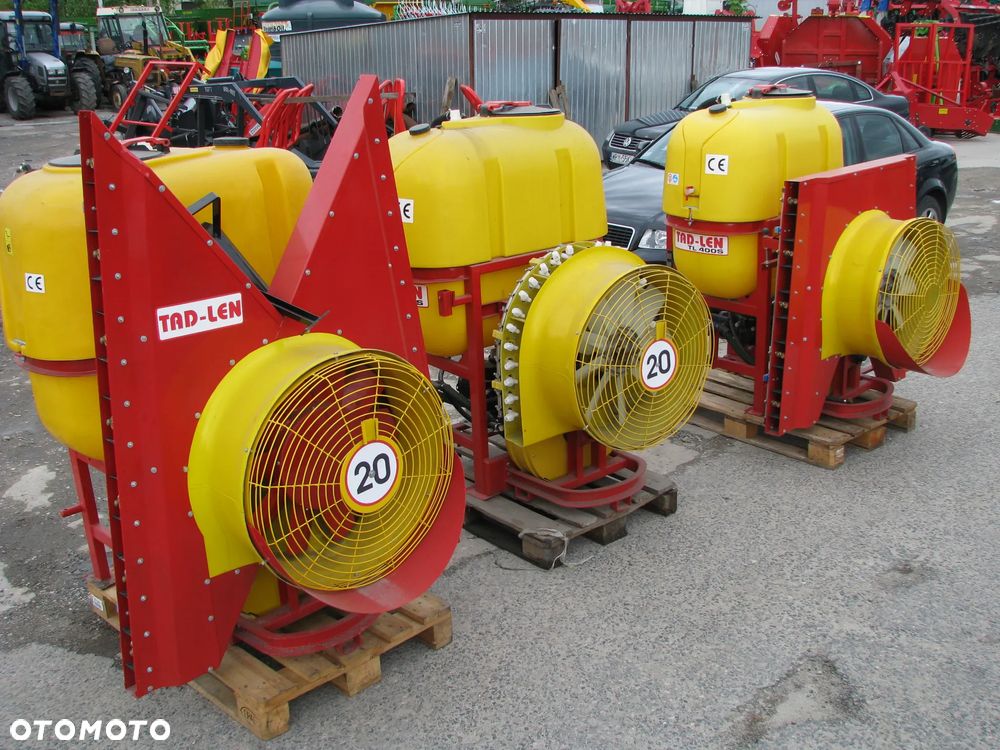 Tolmet Opryskiwacz przyczepiany polowy Biardzki 329/29 1500 litrów / opryskiwacz sadowniczy przyczepiany "Ślęza" TL1000S Tad-Len, Opryskiwacz sadowniczy zawieszany 200/400 Litrów TL400S TAD-LEN z przystawką wentylatorową 4028, Opryskiwacz zawieszany polowy 200,300,400,600,800 litrów Biardzki i Tad-Len - 8