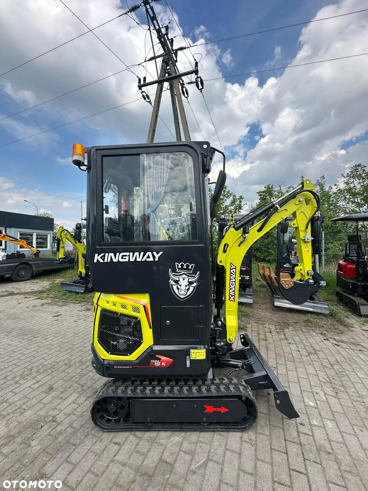 Kingway YAMA S15K Kabina Chłodnica oleju Ramię SKRĘTNE - 12