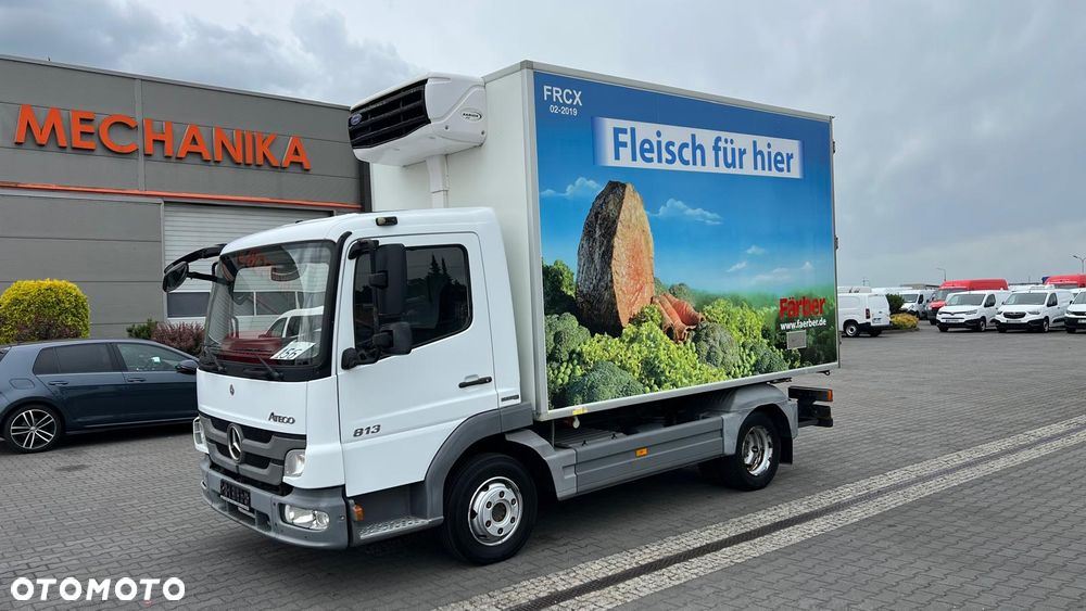 Mercedes-Benz ATEGO 813 EURO 5 CHŁODNIA HAKOWA KONTENER IZOTERMA - 3